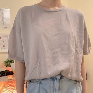 Oak + Fort Grey Lavender Blouse